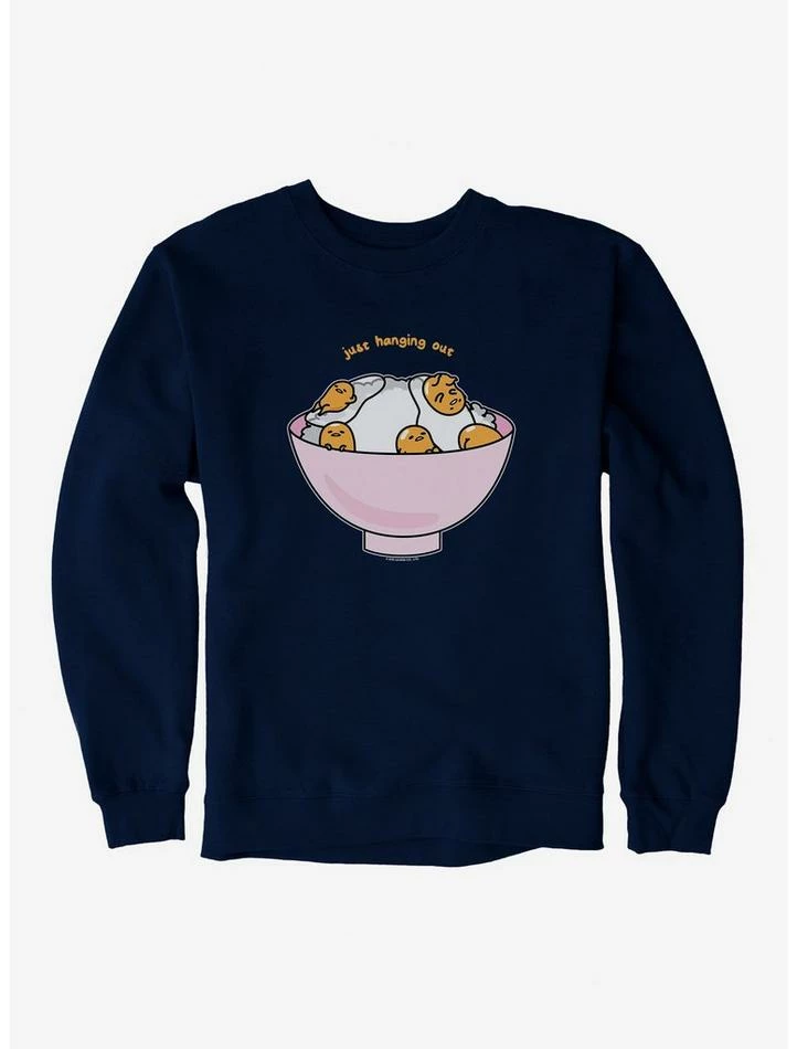 Top 10 😍 Gudetama Just Hanging Out Sweatshirt 😍 7 Top 10 😍 Gudetama Just Hanging Out Sweatshirt 😍 - Image 5