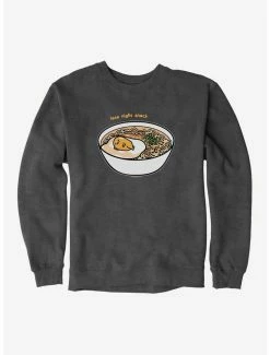 Cheapest 🧨 Gudetama Late Night Snack Sweatshirt ⌛ -Cheap Sanrio Store 18714589 hi