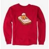 Coupon 🌟 Gudetama On Toast Sweatshirt 🔔 -Cheap Sanrio Store 18714743 hi