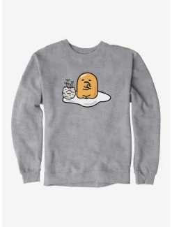 Coupon 😍 Gudetama Planted Sweatshirt 🎁 -Cheap Sanrio Store 18714764 hi 1
