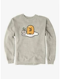 Coupon 😍 Gudetama Planted Sweatshirt 🎁 -Cheap Sanrio Store 18714778 hi