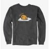 Brand new 🧨 Gudetama Who Cares? Sweatshirt 😉 -Cheap Sanrio Store 18714925 hi