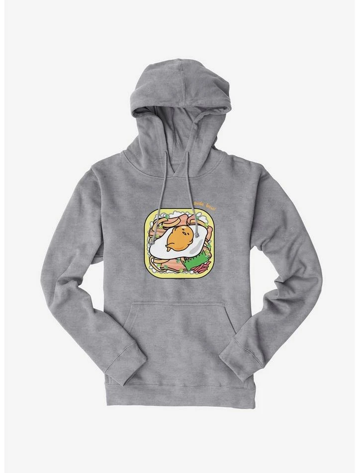 Discount 😉 Gudetama Gude Bowl Hoodie ✨ 6 Discount 😉 Gudetama Gude Bowl Hoodie ✨ - Image 4