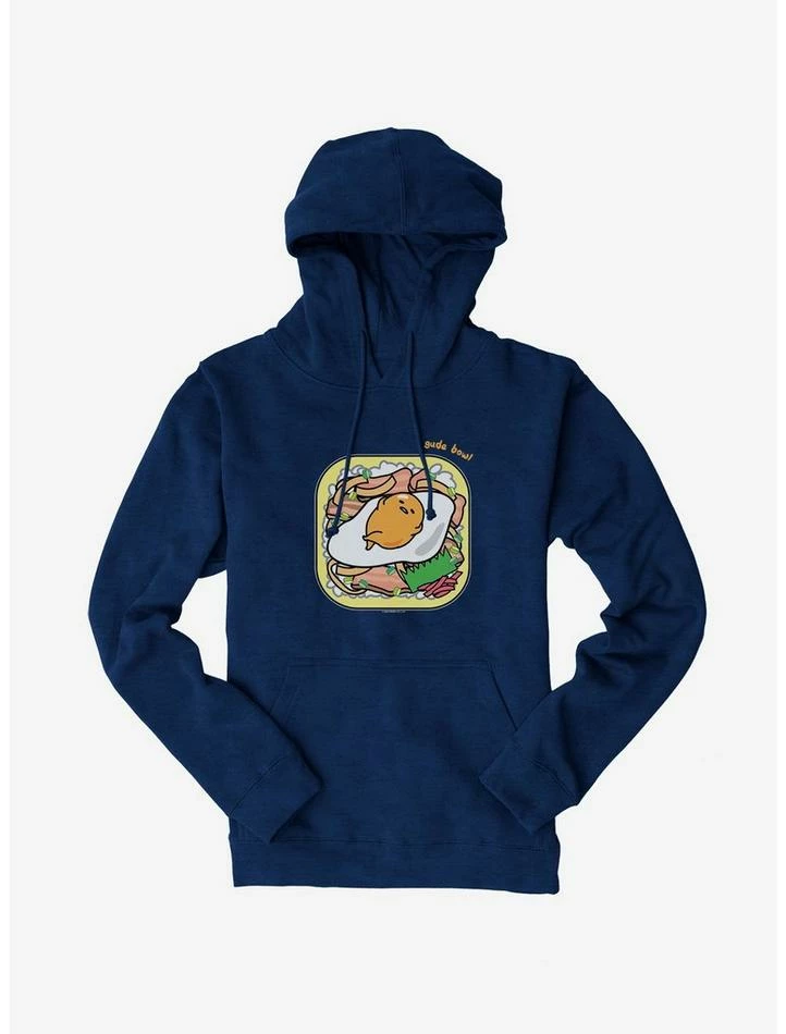 Discount 😉 Gudetama Gude Bowl Hoodie ✨ 7 Discount 😉 Gudetama Gude Bowl Hoodie ✨ - Image 5