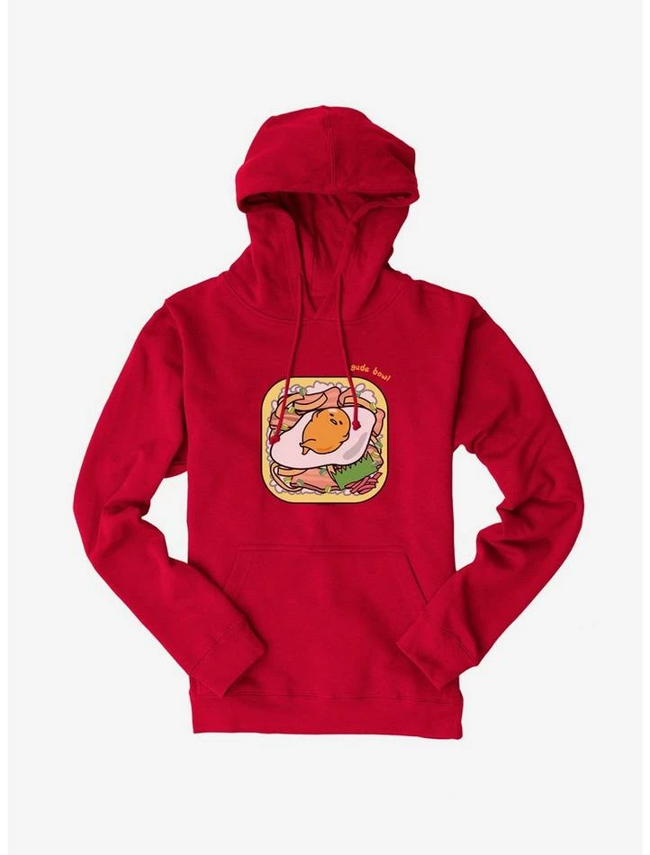 Discount 😉 Gudetama Gude Bowl Hoodie ✨ 9 Discount 😉 Gudetama Gude Bowl Hoodie ✨ - Image 7