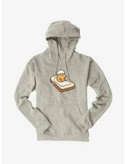 Outlet ✨ Gudetama On Toast Hoodie 🤩 -Cheap Sanrio Store 18715678 hi