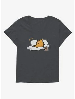 Brand new 🌟 Gudetama Don't Wake Me Up 👧 Girls T-Shirt Plus Size ❤️