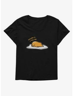 Discount 😉 Gudetama Everyday Is A Lazy Day 👧 Girls T-Shirt Plus Size 👏 -Cheap Sanrio Store 18716092 hi