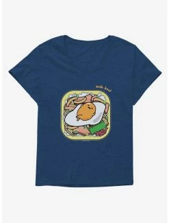Hot Sale ❤️ Gudetama Gude Bowl 👧 Girls T-Shirt Plus Size 🤩
