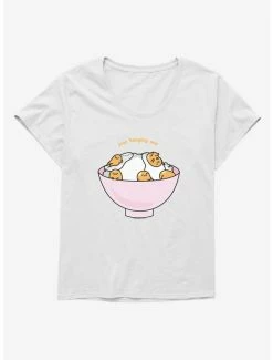 Coupon 😀 Gudetama Just Hanging Out 👧 Girls T-Shirt Plus Size ❤️ -Cheap Sanrio Store 18716299 hi