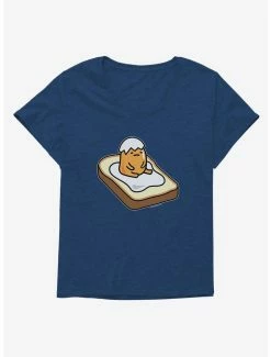 Brand new 🎉 Gudetama On Toast 👧 Girls T-Shirt Plus Size ✨ -Cheap Sanrio Store 18716436 hi