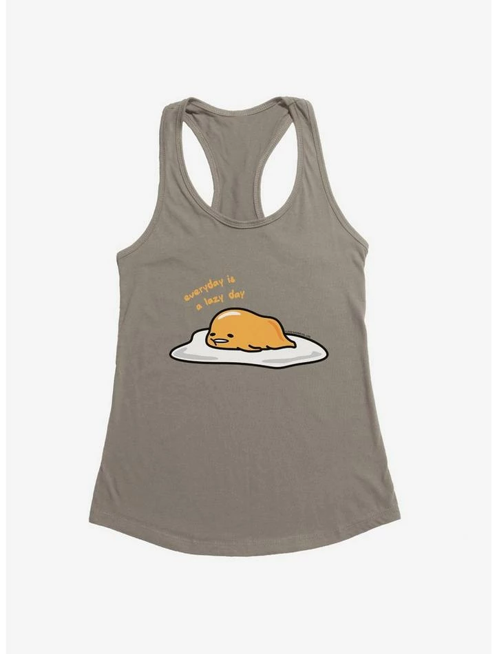 Outlet 🤩 Gudetama Everyday Is A Lazy Day 👧 Girls Tank 🌟 7 Outlet 🤩 Gudetama Everyday Is A Lazy Day 👧 Girls Tank 🌟 - Image 5