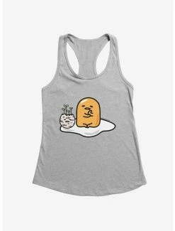 Deals 👍 Gudetama Planted 👧 Girls Tank 🧨 -Cheap Sanrio Store 18718359 hi
