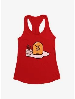 Deals 👍 Gudetama Planted 👧 Girls Tank 🧨 -Cheap Sanrio Store 18718373 hi
