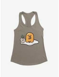 Deals 👍 Gudetama Planted 👧 Girls Tank 🧨 -Cheap Sanrio Store 18718380 hi