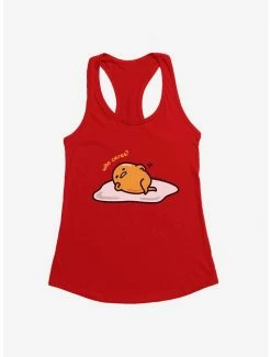 Promo 😉 Gudetama Who Cares? 👧 Girls Tank ✔️ -Cheap Sanrio Store 18718541 hi