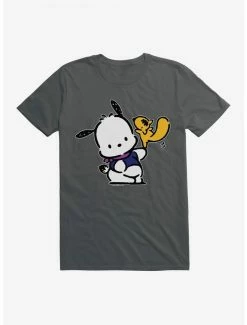 Outlet 😍 Pochacco Dancing With Mon-Mon T-Shirt 🤩 -Cheap Sanrio Store 18718939 hi 1