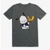 Outlet 😍 Pochacco Dancing With Mon-Mon T-Shirt 🤩 -Cheap Sanrio Store 18718939 hi