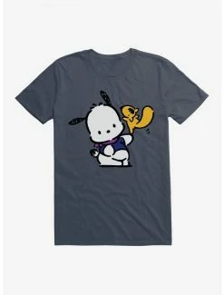 Outlet 😍 Pochacco Dancing With Mon-Mon T-Shirt 🤩 -Cheap Sanrio Store 18718966 hi