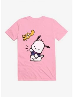 Buy 🔥 Pochacco Flying Mon-Mon T-Shirt ⭐ -Cheap Sanrio Store 18719038 hi