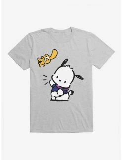 Buy 🔥 Pochacco Flying Mon-Mon T-Shirt ⭐ -Cheap Sanrio Store 18719047 hi
