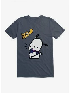 Buy 🔥 Pochacco Flying Mon-Mon T-Shirt ⭐ -Cheap Sanrio Store 18719056 hi