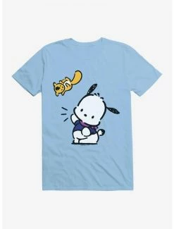 Buy 🔥 Pochacco Flying Mon-Mon T-Shirt ⭐ -Cheap Sanrio Store 18719065 hi