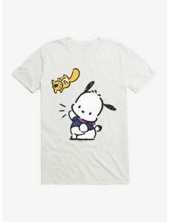 Buy 🔥 Pochacco Flying Mon-Mon T-Shirt ⭐ -Cheap Sanrio Store 18719092 hi