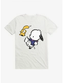 Budget 🧨 Pochacco Hanging Out With Mon-Mon T-Shirt 🧨 -Cheap Sanrio Store 18719182 hi
