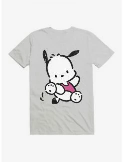 Deals ⭐ Pochacco Here For Fun Leaps T-Shirt 🎁 -Cheap Sanrio Store 18719263 hi