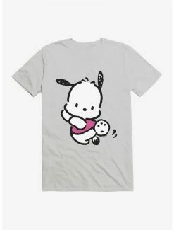 Deals 🤩 Pochacco Kicking It T-Shirt 🎁 -Cheap Sanrio Store 18719353 hi