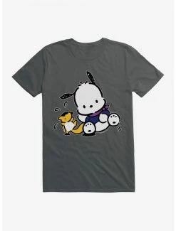 Top 10 🎉 Pochacco Playing With Mon-Mon T-Shirt 😉 -Cheap Sanrio Store 18719389 hi