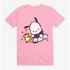 Top 10 🎉 Pochacco Playing With Mon-Mon T-Shirt 😉 -Cheap Sanrio Store 18719398 hi