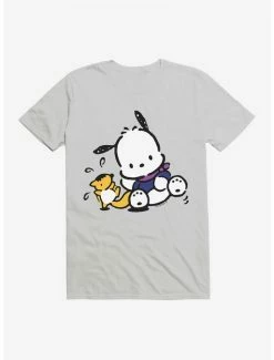 Top 10 🎉 Pochacco Playing With Mon-Mon T-Shirt 😉 -Cheap Sanrio Store 18719443 hi
