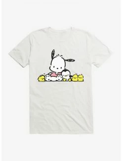 Wholesale ✔️ Pochacco ☀️ Summer Friends T-Shirt ✔️ -Cheap Sanrio Store 18719542 hi