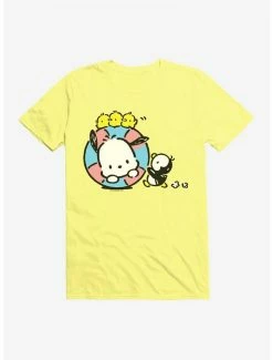 Cheap 🔔 Pochacco Swimming With Friends T-Shirt 🎁 -Cheap Sanrio Store 18719641 hi