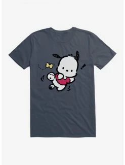 Outlet 👍 Pochacco Butterfly Chase T-Shirt 🥰 -Cheap Sanrio Store 18719945 hi
