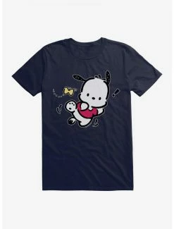 Outlet 👍 Pochacco Butterfly Chase T-Shirt 🥰 -Cheap Sanrio Store 18719963 hi