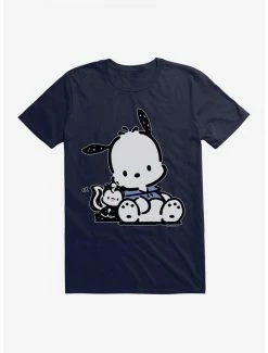 Cheap 🎁 Pochacco Friend Hugs T-Shirt ❤️ -Cheap Sanrio Store 18720143 hi