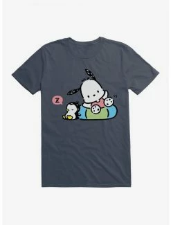Discount 🎁 Pochacco Swimming & Good Vibes T-Shirt 👍 -Cheap Sanrio Store 18720575 hi