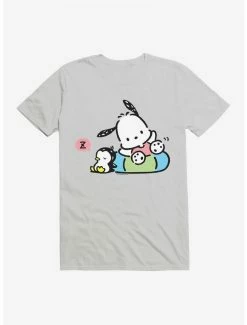 Discount 🎁 Pochacco Swimming & Good Vibes T-Shirt 👍
