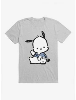 Brand new 👏 Pochacco Waving T-Shirt 🛒 -Cheap Sanrio Store 18720746 hi
