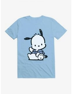Brand new 👏 Pochacco Waving T-Shirt 🛒 -Cheap Sanrio Store 18720764 hi 1