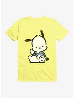 Brand new 👏 Pochacco Waving T-Shirt 🛒 -Cheap Sanrio Store 18720800 hi
