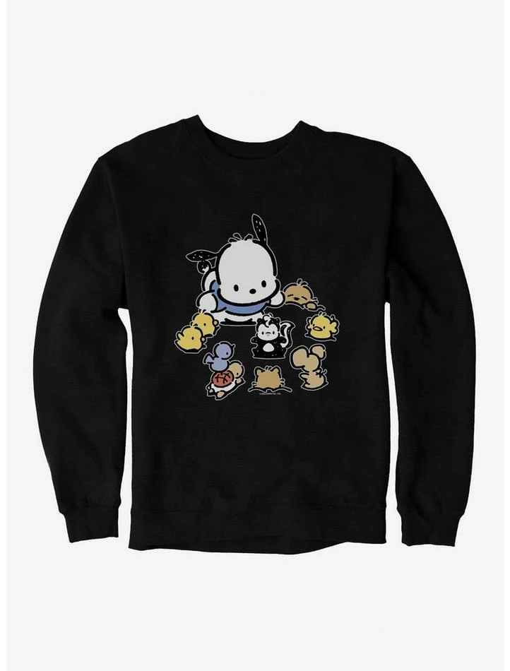 Best Pirce 🎉 Pochacco Circle Of Friends Sweatshirt 🛒 4 Best Pirce 🎉 Pochacco Circle Of Friends Sweatshirt 🛒 - Image 2