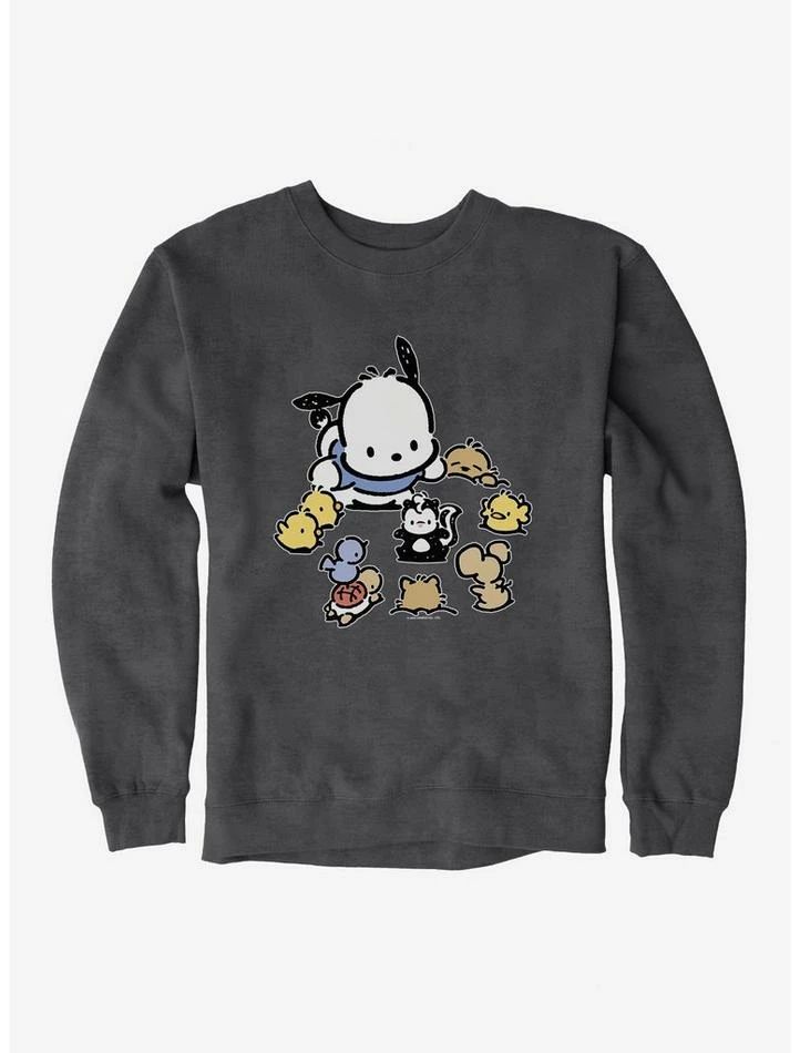 Best Pirce 🎉 Pochacco Circle Of Friends Sweatshirt 🛒 3 Best Pirce 🎉 Pochacco Circle Of Friends Sweatshirt 🛒