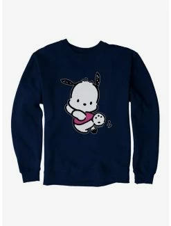 Promo 🥰 Pochacco Kicking It Sweatshirt ❤️ -Cheap Sanrio Store 18721172 hi