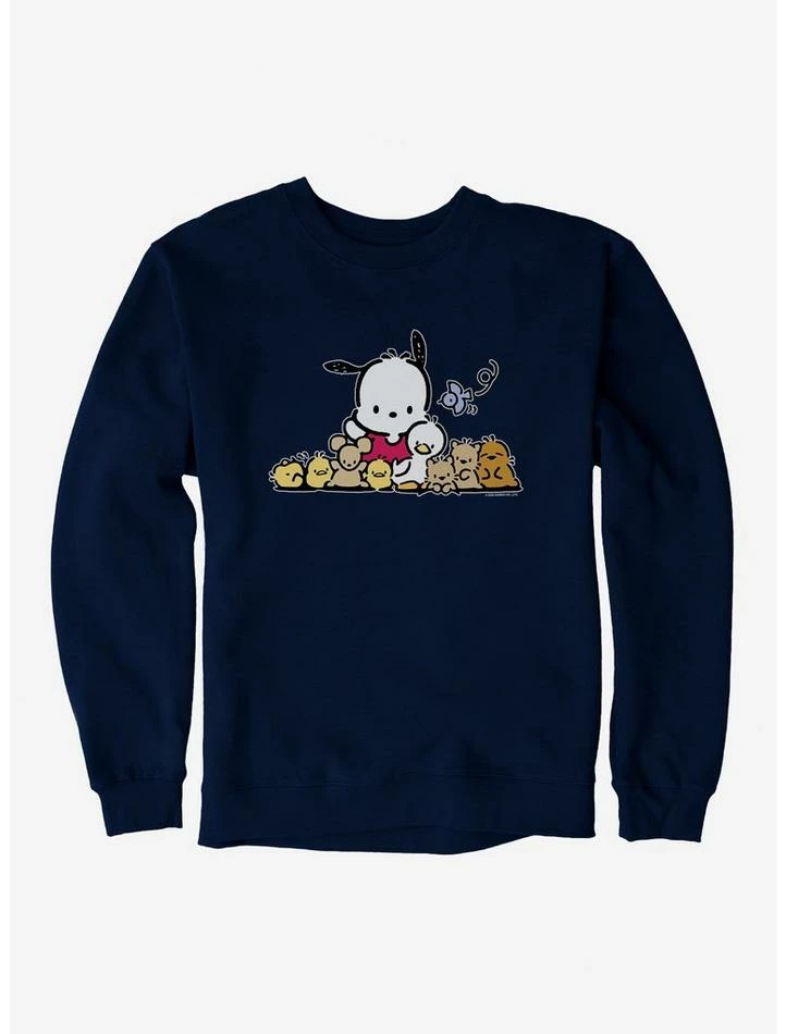 Promo ๐ Pochacco Outdoor Fun With Friends Sweatshirt ๐ 3 Promo ๐ Pochacco Outdoor Fun With Friends Sweatshirt ๐