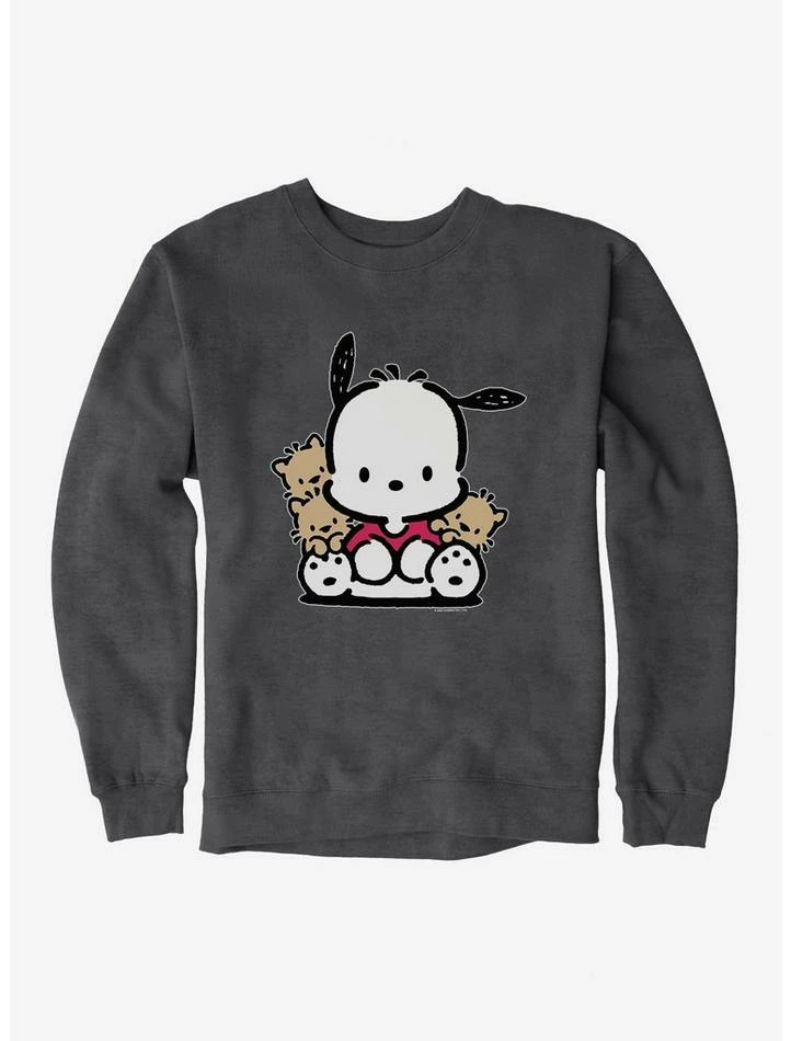 New ✔️ Pochacco Sitting With Friends Sweatshirt 👏 3 New ✔️ Pochacco Sitting With Friends Sweatshirt 👏