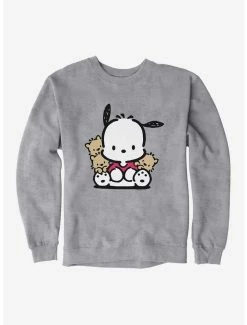 New ✔️ Pochacco Sitting With Friends Sweatshirt 👏 11 New ✔️ Pochacco Sitting With Friends Sweatshirt 👏 -Cheap Sanrio Store 18721340 hi